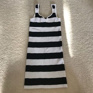 Bebe- Ribbed mini dress
